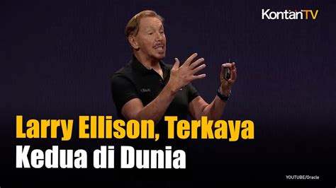 Larry Ellison Orang Terkaya Kedua Di Dunia Siapa Dia Dan Berapa