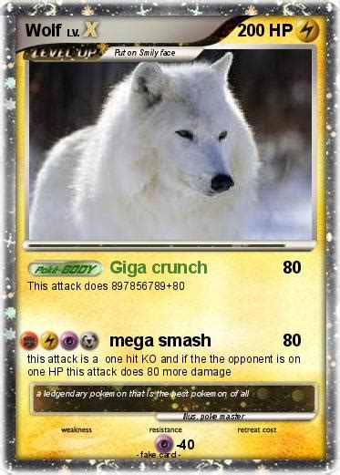 Pokémon Wolf 279 279 - Giga crunch - My Pokemon Card