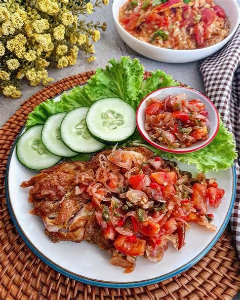 Resep Ayam Penyet Sambal Pecak Dari Yscooking Resep Di 2024 Resep