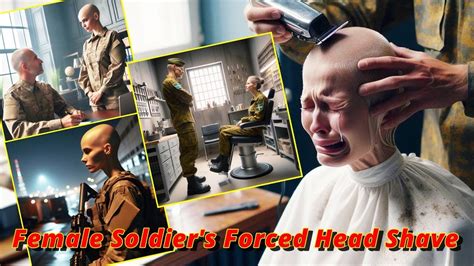 Haircut Stories Female Soldiers Forced Head Shave Military Barber