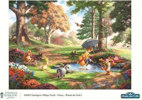 HARLINGTON 1000 PIECE THOMAS KINKADE DISNEY WINNIE THE POOH I Games World