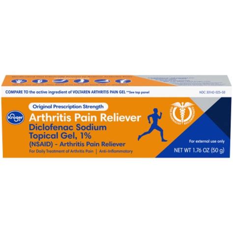 Kroger® Diclofenac Sodium 1 Topical Arthritis Pain Reliever Gel 176