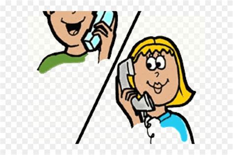 Lady On Phone Clip Art