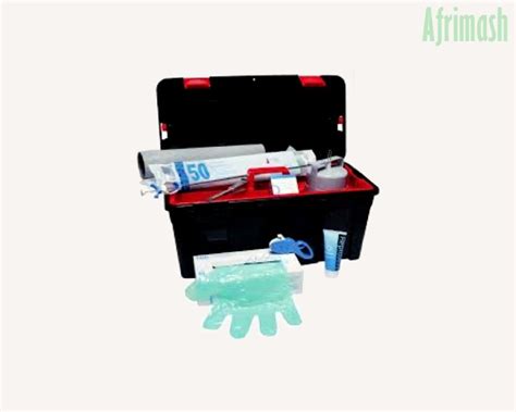 Complete Artificial Insemination Kit For Cattle With Plastic Case And Mt30 54 Thawing Unit