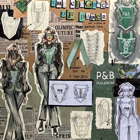 Textiles And Fashion Design Sketchbooks Inspirational Examples Artofit