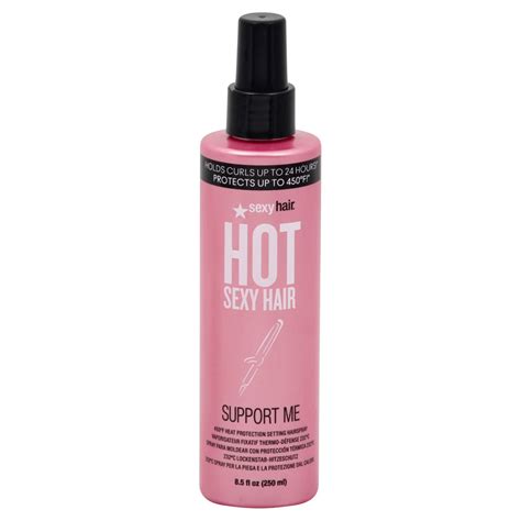 Ecoly Sexy Hair Hot Sexy Hair Support Me Heat Protection Setting Spray Shop Styling Products