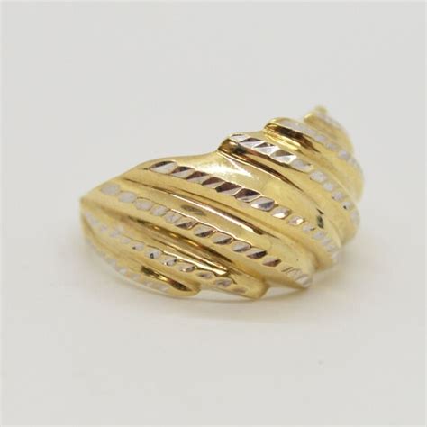 K Gold Estate Ring Gem