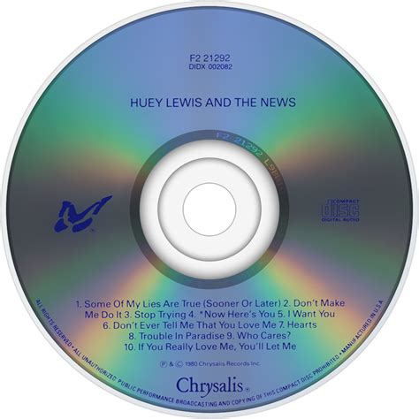 Huey Lewis And The News Huey Lewis And The News