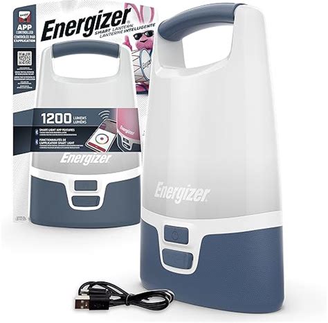 Energizer Smart Multi Color LED Lantern 1200 Lumen Rechargeable