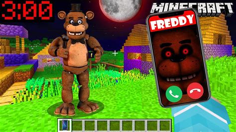 Rufe Niemals Freddy Fazbear Um Uhr Nachts An In Minecraft Deutsch