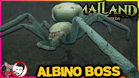 Terrifying Albino Spider Boss Smalland Adventures With Raasclark