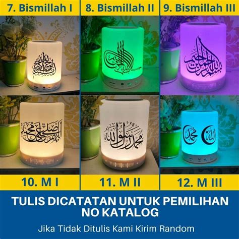 Jual Premium Quality Speaker Murottal Quran Tube Juz Terlengkap