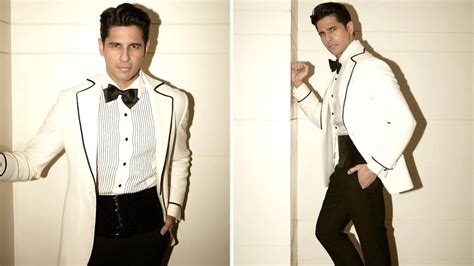 Sidharth Malhotra exudes suave vibes in a dapper white suit at Hello ...