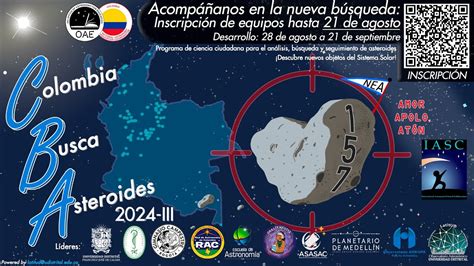 Capacitaci N Colombia Busca Asteroides Cba Iii Youtube