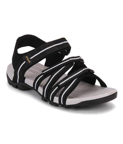 Fila Black Floater Sandals - Buy Fila Black Floater Sandals Online at Best Prices in India on ...