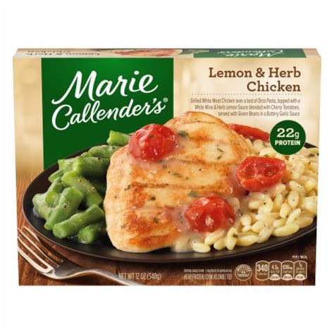 Marie Callenders® Lemon And Herb Chicken Frozen Meal 12 Oz Kroger