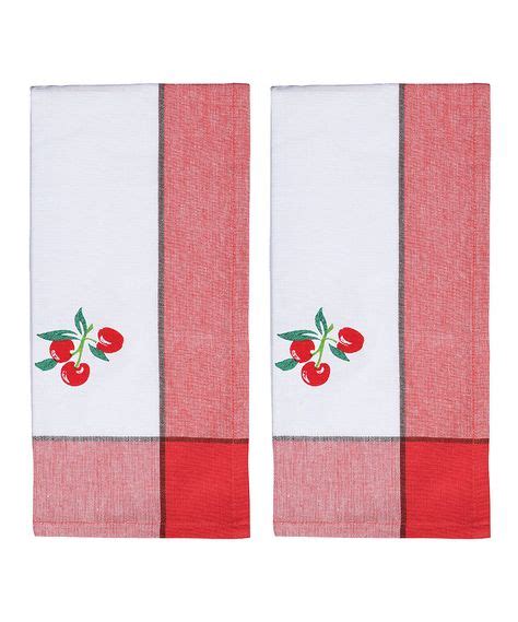 These Retro Style Kitchen Towels Were Crafted From Classic Cotton And