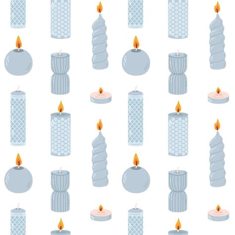 candle wax pattern vector art icons  graphics