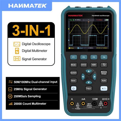 Hanmatek Digital Oszilloskop Multimeter Signal Generator Quelle In