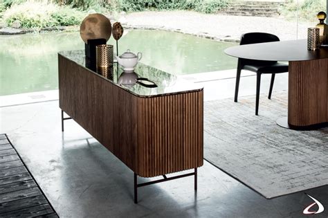 Rigadin Sideboard In Solid Wood TopArredi