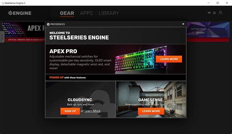 SteelSeries Apex Pro Keyboard Review - Software | TechPowerUp