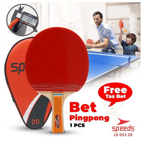 Jual SPEEDS Bet Pingpong Meja Tennis Bat Tenis Raket 032 20 Shopee