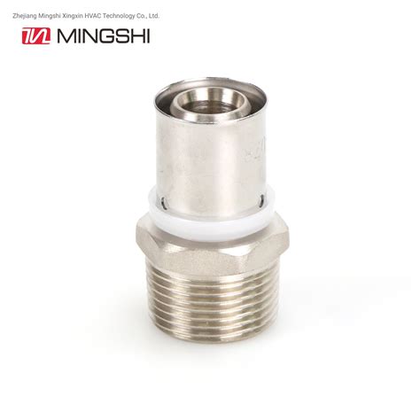 High Standard Pex Multilayer Fitting Brass Press Water Fitting