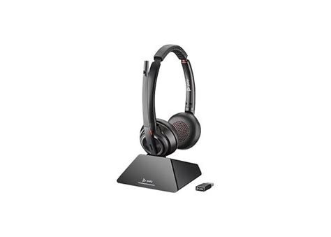 Poly Savi 8220 Uc Standard Wireless Headset System 209215 01 Headsets