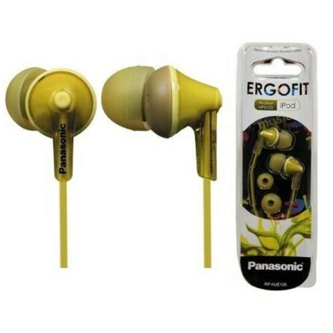 Panasonic Ergo Fit In Ear Earbud Style Headphones Earphones Rp Hje125