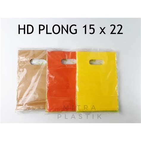 Plastik Hd Plong X Kresek Shopping Bag Pond Hidangan Packing