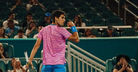 Alcaraz Dismantles Carballes Baena In Miami Tennis Majors