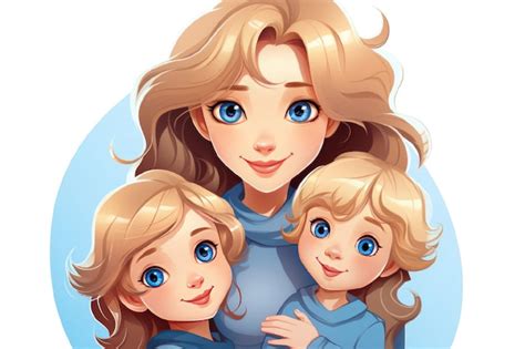 page  cartoon mom   children images    freepik