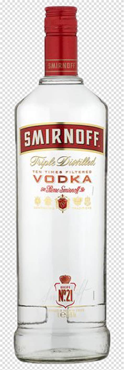 Vodka Smirnoff Liquor Rum Italy Vodka Transparent Background PNG