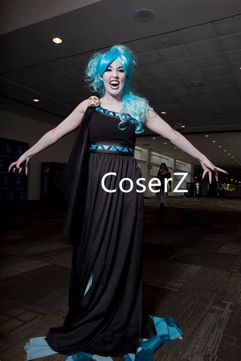 Custom Female Hades Costume Hades Cosplay Costume Dress For Women