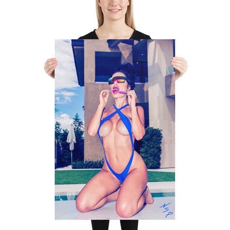 Sexy Girl Poster Bikini Model Poster Pinup Girl Poster Big Etsy