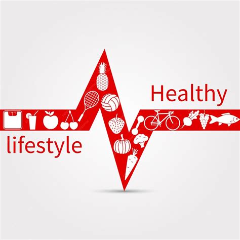 Premium Vector Healthy Lifestyle Concept Vector Illustration