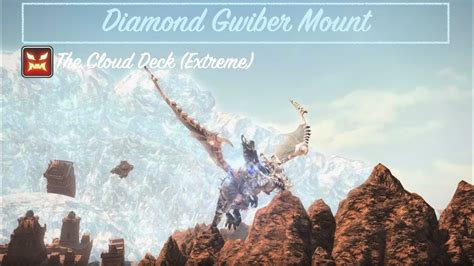 Final Fantasy Xiv Diamond Gwiber Mount Youtube