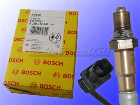 Bosch Lambdasonde Passend F R Audi A P Skoda Z Vw