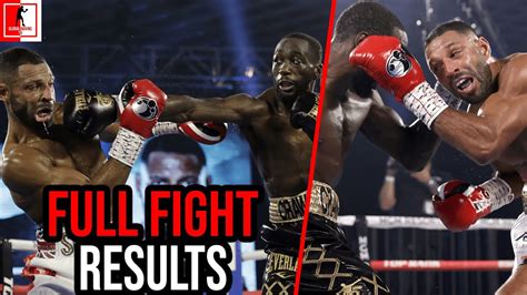 Terence Crawford Vs Kell Brook Full Fight Results YouTube