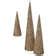 Regency International 3 Piece Glitter Cone Tree Set Reviews Wayfair