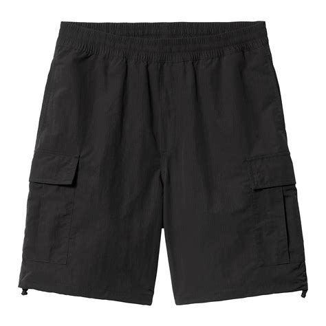 Evers Bermuda Cargo Short Men Black In Nylon Carhartt Wip D