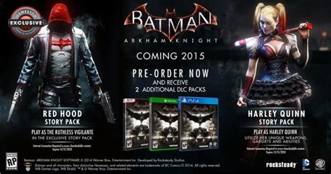 Batman: Arkham Knight Red Hood DLC | GameGrin