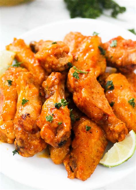 Crispy Mango Habanero Wings Sims Home Kitchen