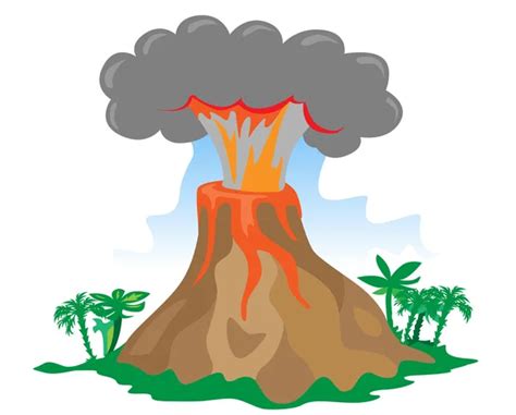 ᐈ Volcano cartoons stock pictures, Royalty Free volcano cartoon pics | download on Depositphotos®