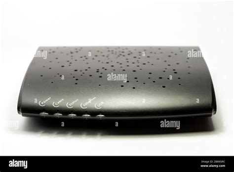 router modem isolated  white background stock photo alamy
