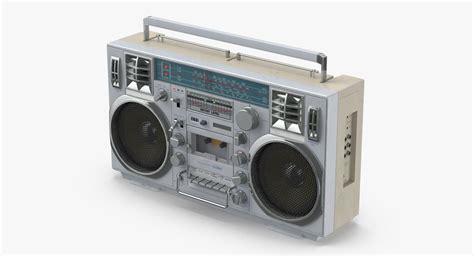 Boombox and Cassette 3D Model $79 - .max .obj .c4d - Free3D