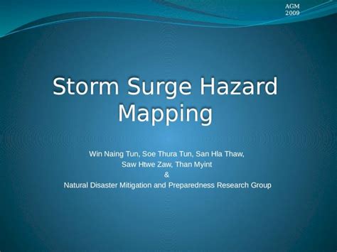 Pptx Storm Surge Hazard Mapping Dokumentips