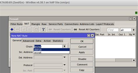 Custom Chain Firewall Mikrotik