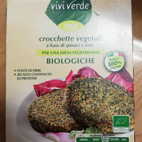 Vivi Verde Coop Crocchette Vegetali A Base Di Spinaci E Tofu Review