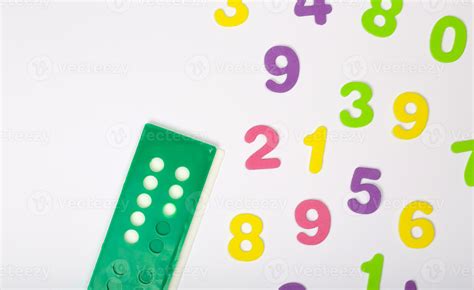 Colorful numbers. Background.Closeup 24995037 Stock Photo at Vecteezy